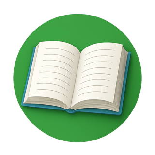 Open book representing research publication and academic writing